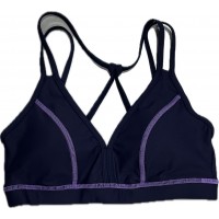 TOP BODY FOR SURE ALÇA CRUZADA LIGHT - ROXO/LISO